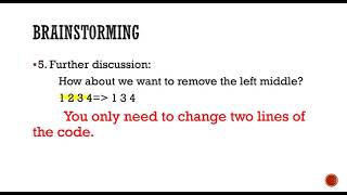 Java Coding Interview Linked List How To Remove Middle Element