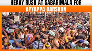 Sabarimala Temple Sees Heavy Rush, Devotees Line Up For Ayyappa Darshan | News9