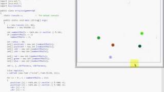 Bouncing Balls in Java Console
