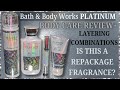 (Review) NEW! ✨PLATINUM✨ Body Care! ▌Layering Combinations ▌Bath & Body Works #bathandbodyworks