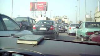 Crazy Cairo traffic!!