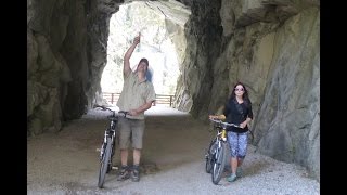 Kettle Valley Railway Othello Tunnels Bike Ride Hope BC