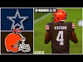 Cowboys vs Browns Week 1 Simulation (Madden 25 Rosters)