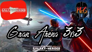 SWGoH - Gran Arena 3vs3 (Ronda 5) - Pasan cosas inverosímiles