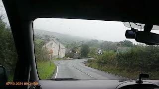 A Drive in Wales : Llanybydder to Carmarthen Town Centre