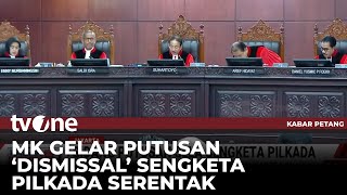 MK Bacakan Putusan Sela Gugatan Sengketa Pilkada Serentak | Kabar Petang tvOne