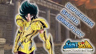 Capricorn Shura Gamplay: Saint seiya sanctuary battle