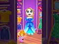 Frozen Elsa Makeover My Talking Angela 2 🥶✨ #shorts #mytalkingangela2