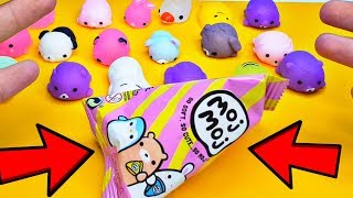 ЧТО ВНУТРИ???ЖЕЛЕЙНЫЕ СКВИШИ MOJ MOJ !Squishy Animal Surprise Blind Bags