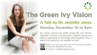 Live Stream Recording: The Green Ivy Vision