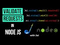 How to Validate Requests in Node JS (with Joi validator) | Node JS Tutorial