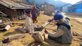 The Serenity in a Beautiful Mountain Village Walk | Nepal | Peaceful Rural Atmosphere | BijayaLimbu