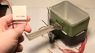 Electric Ration/MRE Heater 03: Thermoelectric Peltier Cooler Test