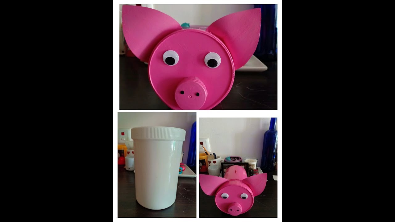 Diy Piggy Bank Youtube