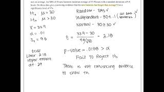 Stats Chapter 9.2 Notes