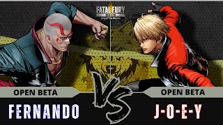 FF:CotW ⭐ FERNANDO (Vox Reaper) vs J-O-E-Y (Rock Howard)⭐Ranked Match - [FATAL FURY: CotW]