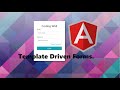 Forms in Angular 2+ - Template Driven forms tutorial  | #angular #template #driven #form