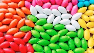 Oddly Satisfying Video | Making Rainbow  candy asmr  Stress Balls Cutting ASMR  #2
