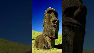 Essas Estátuas têm corpos ocultos 🗿😱 #moai #meme