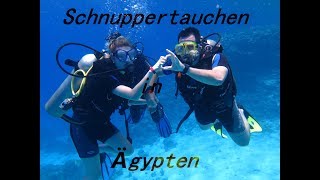 Schnuppertauchen in Ägypten |