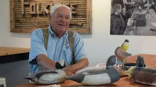 En-shore-preneurs with Tuckerton Seaport: Dick Jessen, Decoy Carver