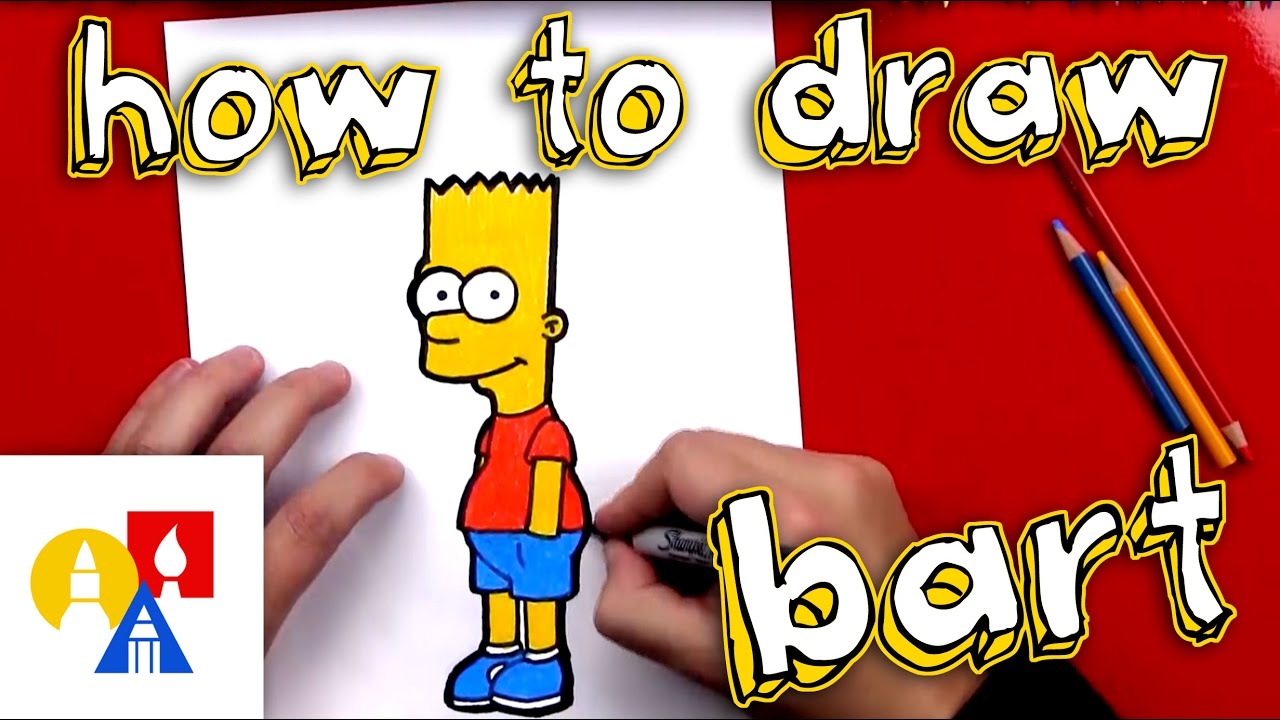 How To Draw Bart Simpson Youtube How To Draw Bart Simpson Youtube