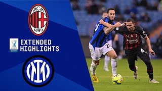AC Milan vs. Inter Milan: Extended Highlights | EA Sports Supercup | CBS Sports Golazo