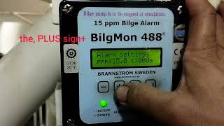 Oily Water Separator (BilgMon 488) ,How to change date?