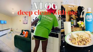 VLOG🤗:GET OUT OF A FUNK WITH ME||CLEANING THERAPY  spend a day with me❤️