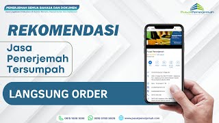 Rekomendasi Jasa Penerjemah DOKUMEN SERTIFIKASI Semua Bahasa  – Pusat Penerjemah – WA. 081807809009