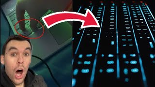 This Key Combination Will UNLOCK The Lights On Your Laptop Keyboard? - I Tested It..👽