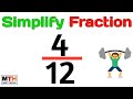 Simplify 4/12 | 4/12 Simplified | 4 divided by 12