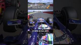 Alonso vs Vettel a battle of two legends #f1 #f12024