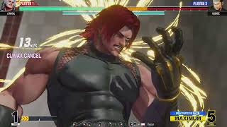 omega rugal death combo - KOFXV