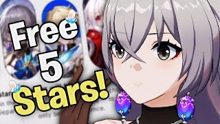 This is AMAZING! You can get Free Farmable Five Stars in Honkai Star Rail!