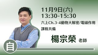 【康軒自然】六上Ch.3-4動物大解密/電磁作用課程共備｜楊宗榮老師