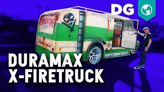 Duramax Swapped 5400 X-Firetruck from Belgium! | SEMA 2018