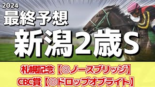 【新潟2歳ステークス2024】\