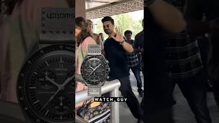 Ram charan “mega-star” with a humble ₹23,000 worth moons-swatch # #ramcharan #luxury