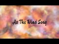 As The Wind Song | Acoustic Piano and Female Voice Cover