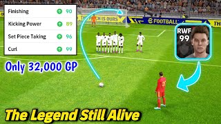 The Legend Still Alive (99 Curl - 96 Set Piece - 90 Finishing) Only 32000 GP | eFootball 2023 Mobile