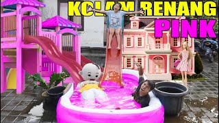 UPlIN BERENANG DI KOLAM PINK?!