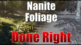 Your First Nanite Foliage Tutorial