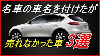 【旧車】名車の車名を付けたもののヒットに繋がらなかった国産車　3選！【funny com】