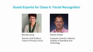 Digital Data Flows Masterclass 6: Facial Recognition
