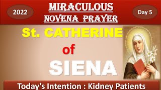 St.Catherine of Siena Novena Prayer Day 5    2022