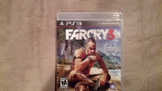 Far Cry 3 Unboxing (PS3) Release Day! (HD)