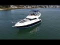 fairline phantom 42 drone footage underway yacht video by ian van tuyl yacht broker in california