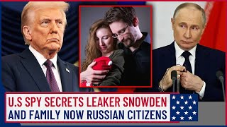 Breaking: Trump To Pardon Edward Snowden Next? Putin Grants Wife Asylum After U.S Top Secret Leaked