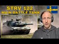 Swedish STRV 122 Main Battle Tank British Soldier reacts